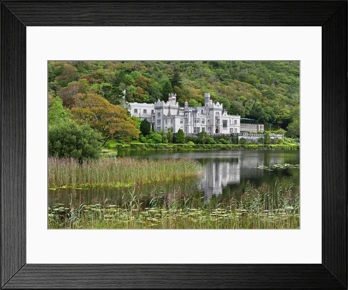 Framed Print : Kylemore Abbey, Connemara, County Galway, Connacht, Republic of Ireland Framed Print : Kylemore Abbey, Connemara, County Galway, Connacht, Republic of Ireland