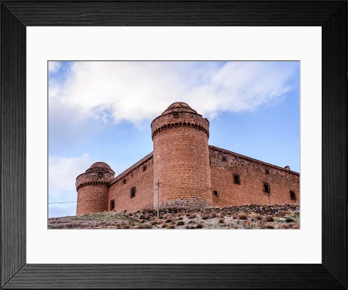 Framed Print : The red castle walls of Castillo de La Calahorra, La Calahorra, Guadix, Andalusia, Spain Framed Print : The red castle walls of Castillo de La Calahorra, La Calahorra, Guadix, Andalusia, Spain