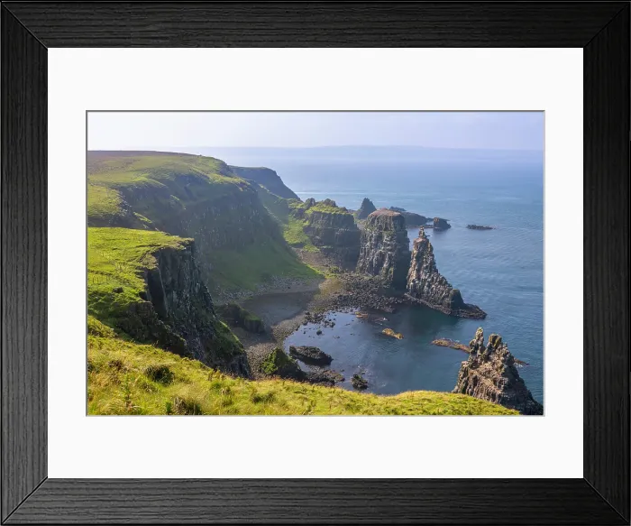 Framed Print : Basalt columns and sea cliffs, Rathlin Island, County Antrim, Ulster, Northern Ireland, United Kingdom Framed Print : Basalt columns and sea cliffs, Rathlin Island, County Antrim, Ulster, Northern Ireland, United Kingdom