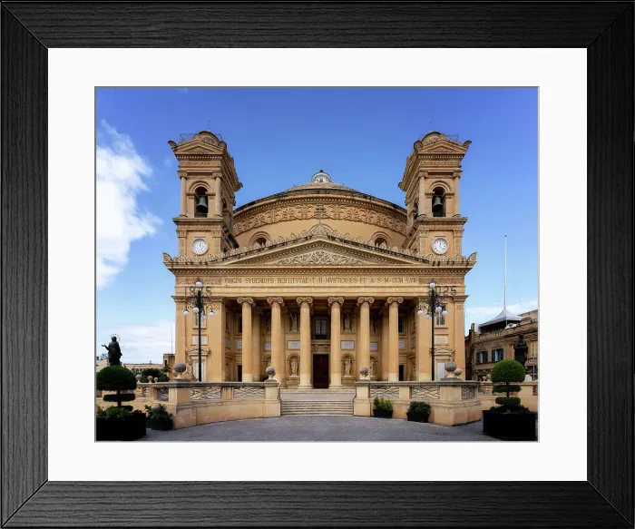 Framed Print : Mosta Rotunda (Dome), Mosta, Malta Framed Print : Mosta Rotunda (Dome), Mosta, Malta