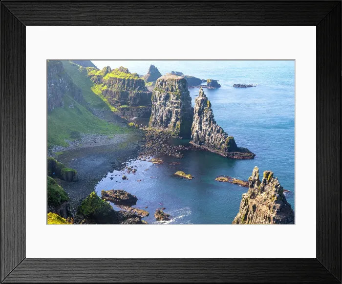 Framed Print : Basalt columns and sea cliffs, Rathlin Island, County Antrim, Ulster, Northern Ireland, United Kingdom Framed Print : Basalt columns and sea cliffs, Rathlin Island, County Antrim, Ulster, Northern Ireland, United Kingdom