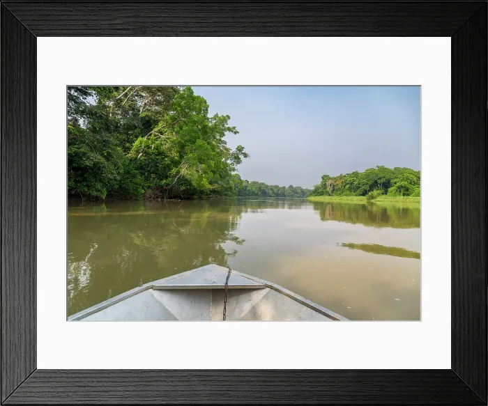 Framed Print : Sangha River, Dzanga Sangha National Park, UNESCO, Central African Republic Framed Print : Sangha River, Dzanga Sangha National Park, UNESCO, Central African Republic