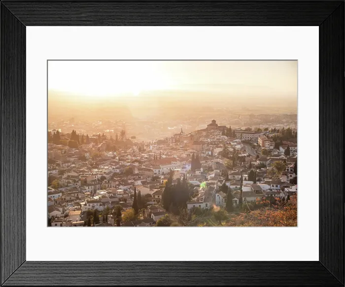 Framed Print : Albaicin, UNESCO, Granada, Andalucia, Spain Framed Print : Albaicin, UNESCO, Granada, Andalucia, Spain