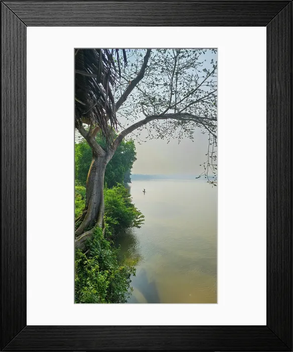 Framed Print : Sangha river, Dzanga Sangha National Park, UNESCO, Central African Republic Framed Print : Sangha river, Dzanga Sangha National Park, UNESCO, Central African Republic