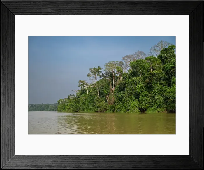 Framed Print : Reflections in the Sangha River, Dzanga Sangha National Park, UNESCO, Central African Republic Framed Print : Reflections in the Sangha River, Dzanga Sangha National Park, UNESCO, Central African Republic