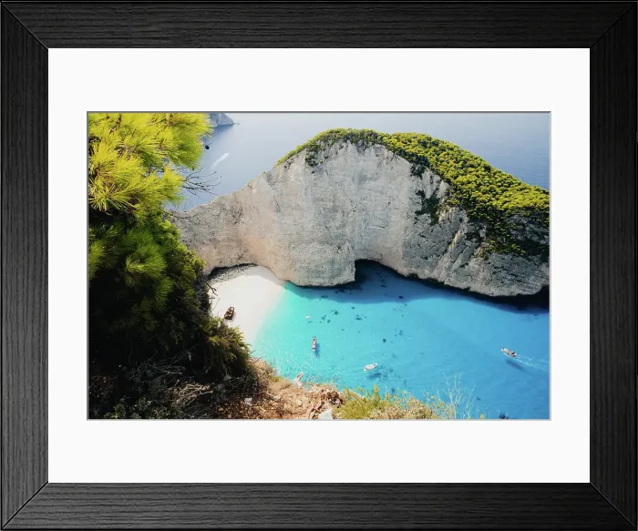 Framed Print : Navagio beach with the famous wrecked ship, Zante (Zakynthos), Greek Islands, Greece Framed Print : Navagio beach with the famous wrecked ship, Zante (Zakynthos), Greek Islands, Greece