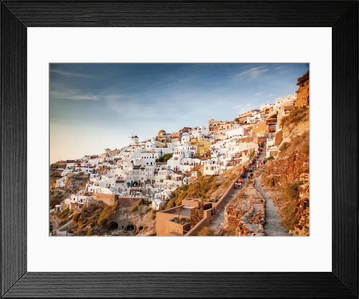 Framed Print : Beautiful Santorini island, Cyclades, Greek Islands, Greeece Framed Print : Beautiful Santorini island, Cyclades, Greek Islands, Greeece