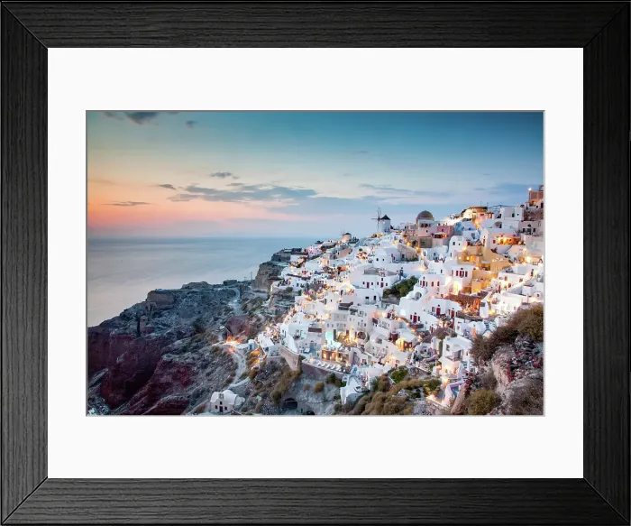 Framed Print : Beautiful Santorini island, Cyclades, Greek Islands, Greeece Framed Print : Beautiful Santorini island, Cyclades, Greek Islands, Greeece