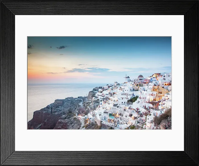 Framed Print : Beautiful Santorini island, Cyclades, Greek Islands, Greeece Framed Print : Beautiful Santorini island, Cyclades, Greek Islands, Greeece