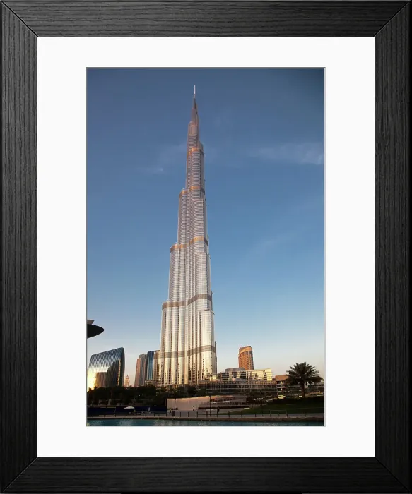 Framed Print : Burj Khalifa, world's tallest tower, Downtown Burj Dubai, Dubai, United Arab Emirates Framed Print : Burj Khalifa, world's tallest tower, Downtown Burj Dubai, Dubai, United Arab Emirates