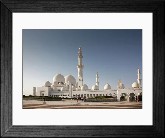 Framed Print : Sheikh Zayed Grand Mosque, Abu Dhabi, United Arab Emirates Framed Print : Sheikh Zayed Grand Mosque, Abu Dhabi, United Arab Emirates