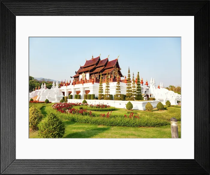 Framed Print : Royal Flora Ratchaphruek Park, Chiang Mai, Thailand