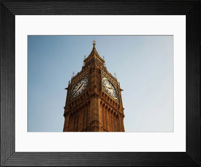 Framed Print : Iconic Big Ben and Houses of Parliament, UNESCO, Westminster, London, England, United Kingdom Framed Print : Iconic Big Ben and Houses of Parliament, UNESCO, Westminster, London, England, United Kingdom