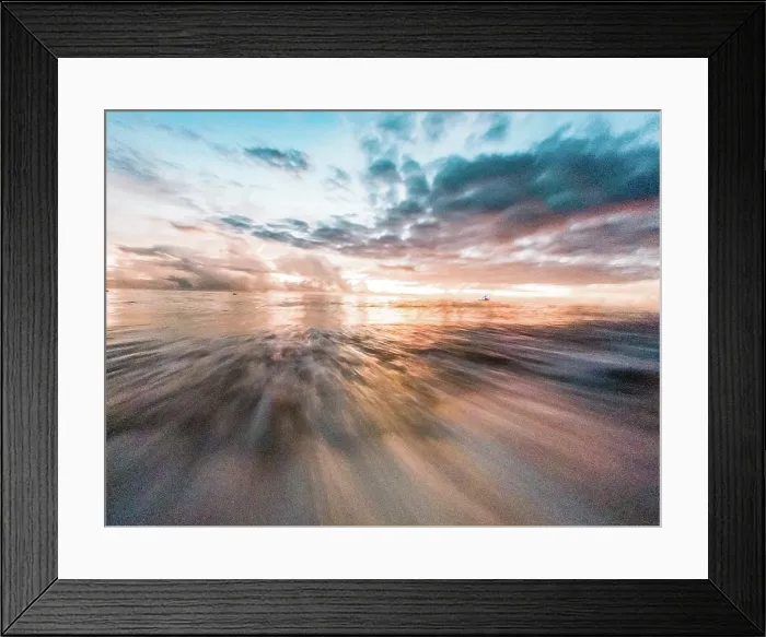 Framed Print : Amazing tropical beach at sunset, The Maldives, Indian Ocean Framed Print : Amazing tropical beach at sunset, The Maldives, Indian Ocean