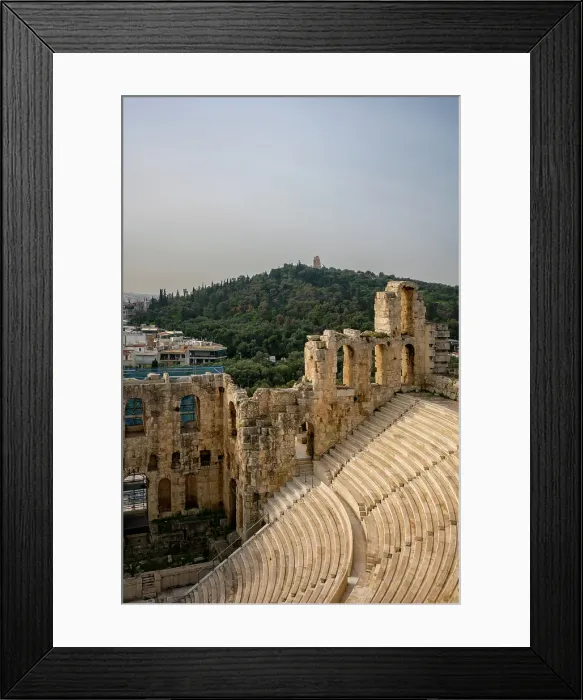 Framed Print : Odeon of Herodes Atticus, ancient open theater, Acropolis, UNESCO, Athens, Greece Framed Print : Odeon of Herodes Atticus, ancient open theater, Acropolis, UNESCO, Athens, Greece