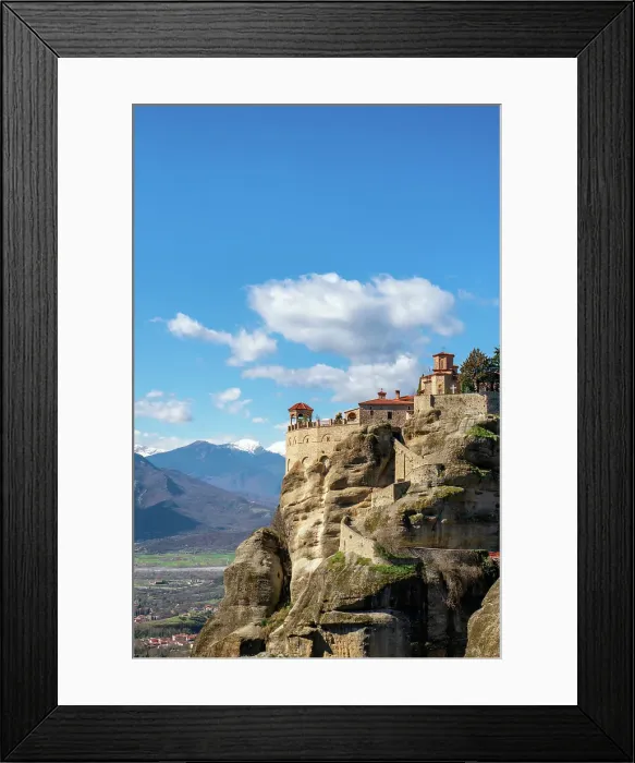 Framed Print : Meteora, ancient holy Monastery of Varlaam, UNESCO, Kalabaka, Greece Framed Print : Meteora, ancient holy Monastery of Varlaam, UNESCO, Kalabaka, Greece
