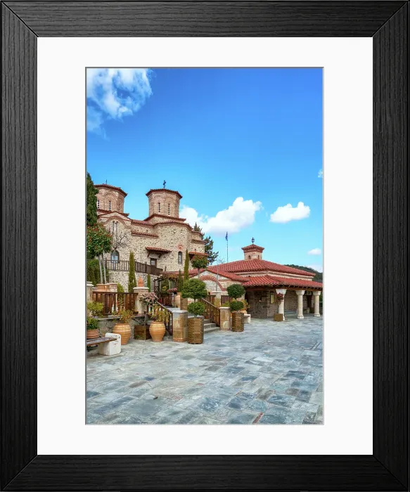 Framed Print : Meteora, ancient holy Monastery of Varlaam, UNESCO, Kalabaka, Greece Framed Print : Meteora, ancient holy Monastery of Varlaam, UNESCO, Kalabaka, Greece
