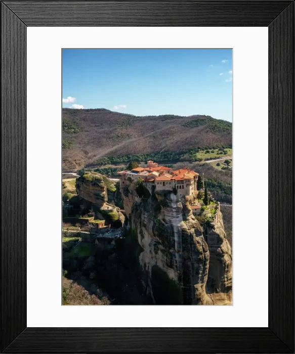 Framed Print : Meteora, ancient holy Monastery of Varlaam, UNESCO, Kalabaka, Greece Framed Print : Meteora, ancient holy Monastery of Varlaam, UNESCO, Kalabaka, Greece