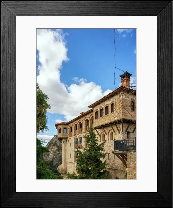 Framed Print : Meteora, ancient holy Monastery of Varlaam, UNESCO, Kalabaka, Greece Framed Print : Meteora, ancient holy Monastery of Varlaam, UNESCO, Kalabaka, Greece