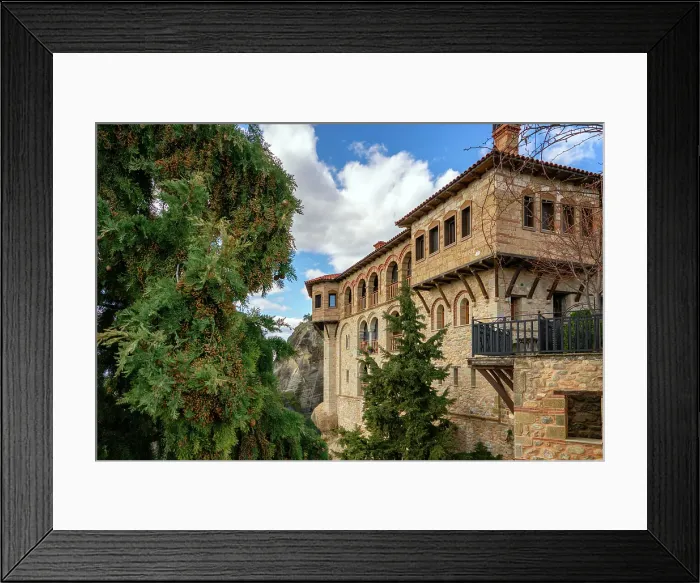 Framed Print : Meteora, ancient holy Monastery of Varlaam, UNESCO, Kalabaka, Greece Framed Print : Meteora, ancient holy Monastery of Varlaam, UNESCO, Kalabaka, Greece