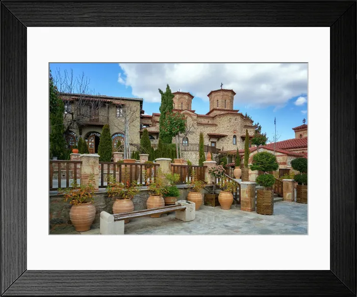 Framed Print : Meteora, ancient holy Monastery of Varlaam, UNESCO, Kalabaka, Greece Framed Print : Meteora, ancient holy Monastery of Varlaam, UNESCO, Kalabaka, Greece