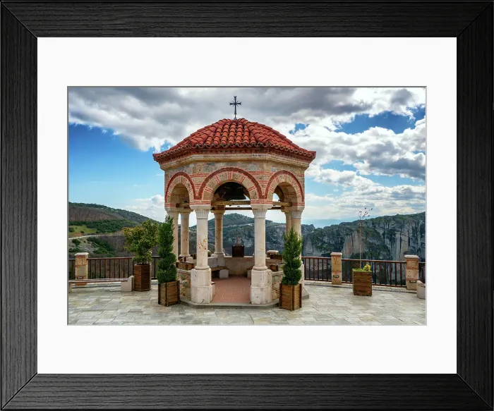 Framed Print : Meteora, ancient holy Monastery of Varlaam, UNESCO, Kalabaka, Greece Framed Print : Meteora, ancient holy Monastery of Varlaam, UNESCO, Kalabaka, Greece