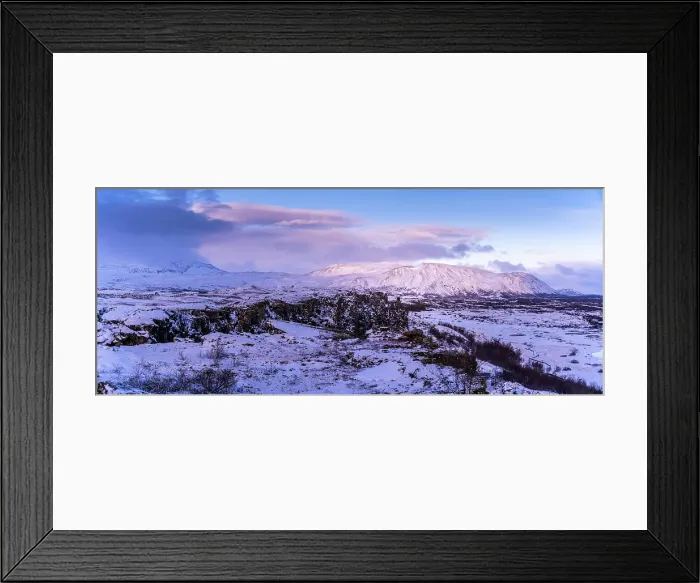 Framed Print : Continental drift between North American and Eurasian tectonic plates, Thingvellir National Park in winter, UNESCO, Western Region, Iceland Framed Print : Continental drift between North American and Eurasian tectonic plates, Thingvellir National Park in winter, UNESCO, Western Region, Iceland