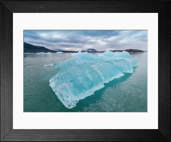 Framed Print : Glacial iceberg detail from ice calved off the LeConte Glacier near Petersberg, Southeast Alaska, United States of America Framed Print : Glacial iceberg detail from ice calved off the LeConte Glacier near Petersberg, Southeast Alaska, United States of America