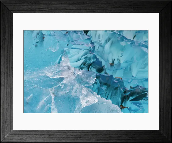 Framed Print : Glacial iceberg detail from ice calved off the Sawyer Glacier in Tracy Arm, Southeast Alaska, United States of America Framed Print : Glacial iceberg detail from ice calved off the Sawyer Glacier in Tracy Arm, Southeast Alaska, United States of America
