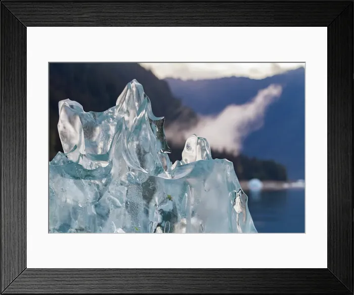 Framed Print : Glacial iceberg detail from ice calved off the LeConte Glacier near Petersberg, Southeast Alaska, United States of America Framed Print : Glacial iceberg detail from ice calved off the LeConte Glacier near Petersberg, Southeast Alaska, United States of America