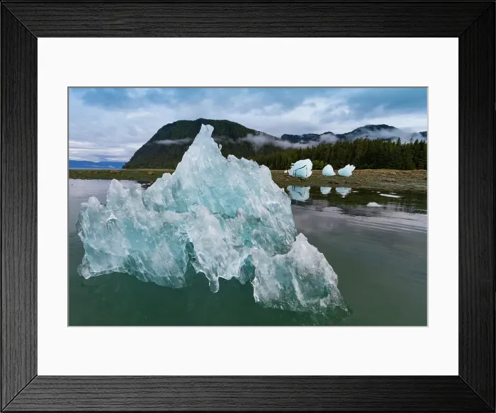 Framed Print : Glacial iceberg detail from ice calved off the LeConte Glacier near Petersberg, Southeast Alaska, United States of America Framed Print : Glacial iceberg detail from ice calved off the LeConte Glacier near Petersberg, Southeast Alaska, United States of America