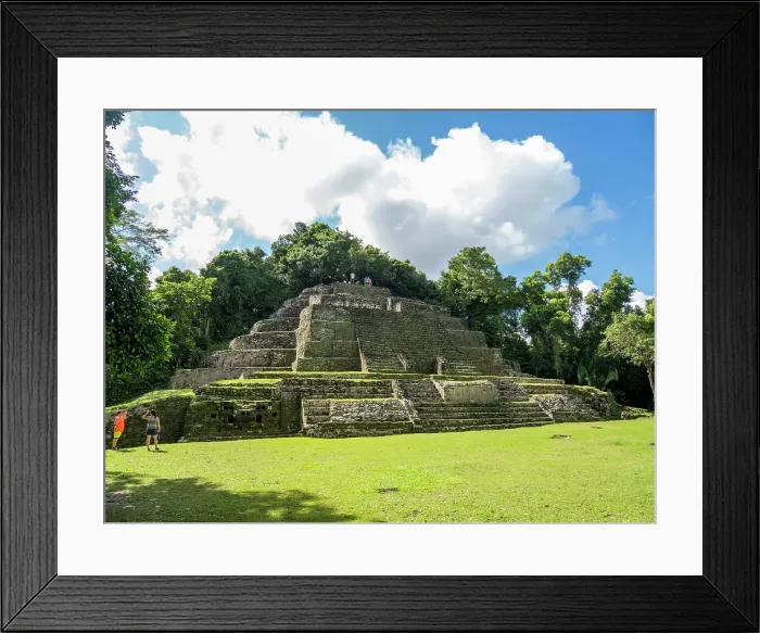 Framed Print : The Jaguar Temple at the Mesoamerican archaeological site of Lamanai (Submerged Crocodile), Belize Framed Print : The Jaguar Temple at the Mesoamerican archaeological site of Lamanai (Submerged Crocodile), Belize
