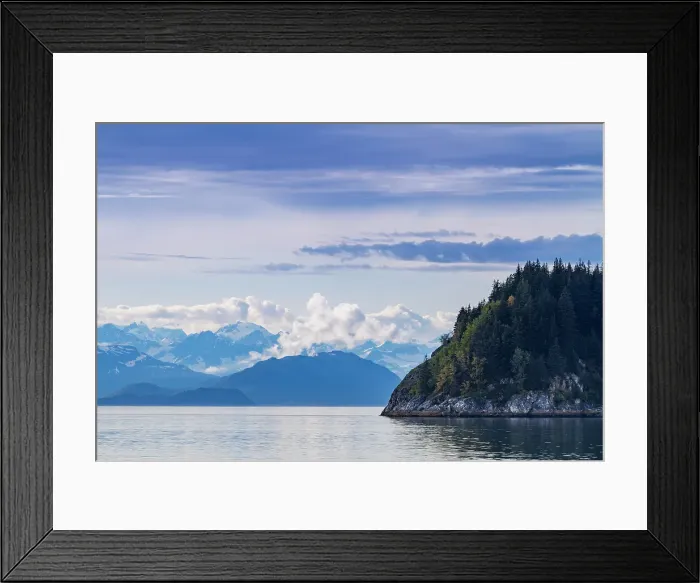 Framed Print : Glacier Bay National Park and Preserve in southeast Alaska, United States of America Framed Print : Glacier Bay National Park and Preserve in southeast Alaska, United States of America