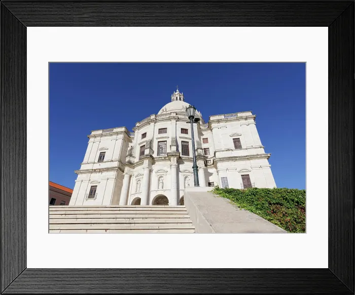 Framed Print : Church of Santa Engracia converted into National Pantheon, Lisbon, Portugal Framed Print : Church of Santa Engracia converted into National Pantheon, Lisbon, Portugal