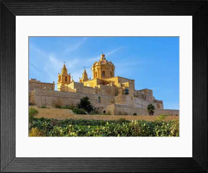 Framed Print : The Metropolitan Cathedral of Saint Paul, Mdina, Malta Framed Print : The Metropolitan Cathedral of Saint Paul, Mdina, Malta