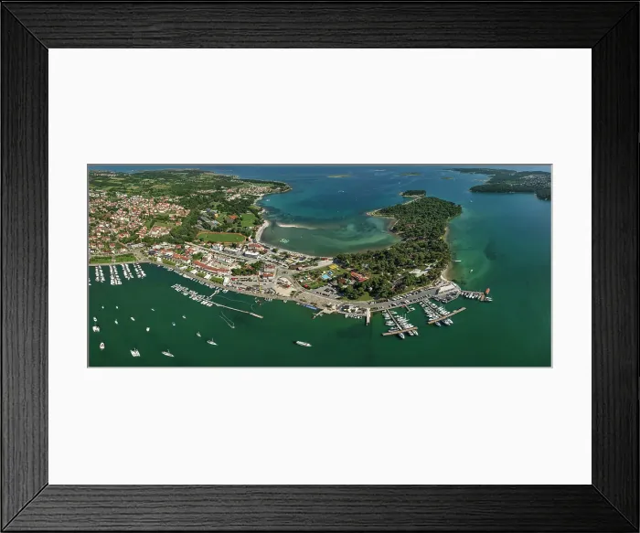 Framed Print : Beaches of Medulin, Istria, Croatia Framed Print : Beaches of Medulin, Istria, Croatia