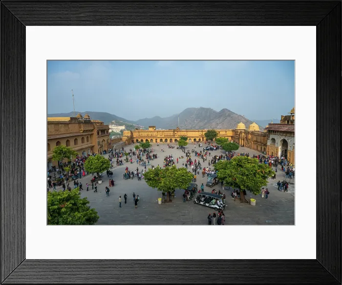 Framed Print : Amer Fort (Amber Fort), Rajasthan, India Framed Print : Amer Fort (Amber Fort), Rajasthan, India