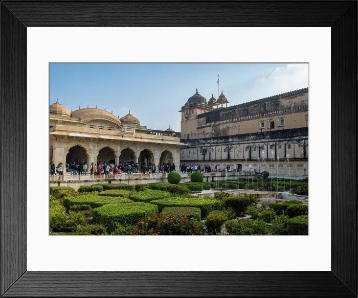 Framed Print : Amer Fort (Amber Fort), Rajasthan, India Framed Print : Amer Fort (Amber Fort), Rajasthan, India