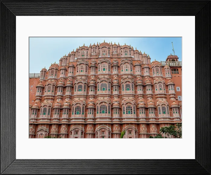 Framed Print : Hawa Mahal (Palace of the Winds), Jaipur, Rajasthan, India