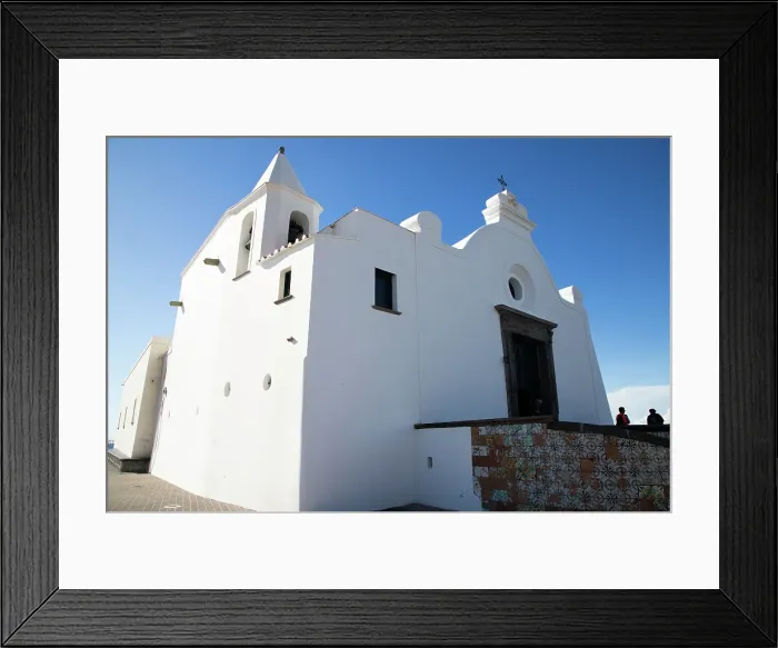 Framed Print : White church in Forio, Ischia, Phlegrean Islands, Gulf of Naples, Campania, Italy Framed Print : White church in Forio, Ischia, Phlegrean Islands, Gulf of Naples, Campania, Italy