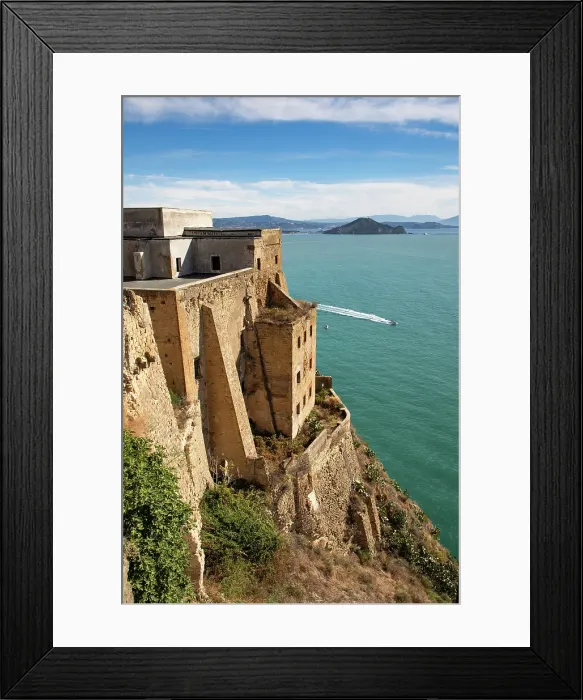Framed Print : Palazzo d'Avalos, Terra Murata, Procida Island, Phlegraean Islands, Bay of Naples, Campania, Italy Framed Print : Palazzo d'Avalos, Terra Murata, Procida Island, Phlegraean Islands, Bay of Naples, Campania, Italy