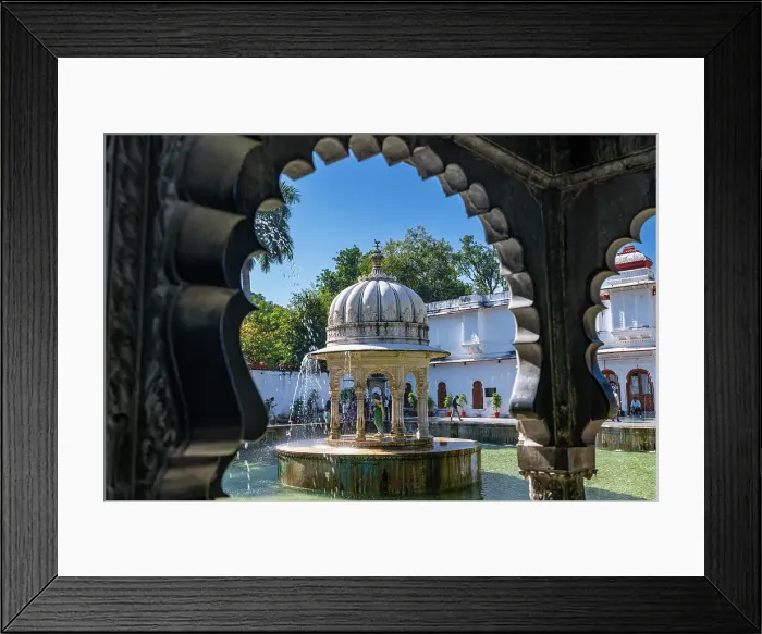 Framed Print : Gulab Bagh (Sajjan Niwas Garden), Udaipur, Rajasthan, India Framed Print : Gulab Bagh (Sajjan Niwas Garden), Udaipur, Rajasthan, India
