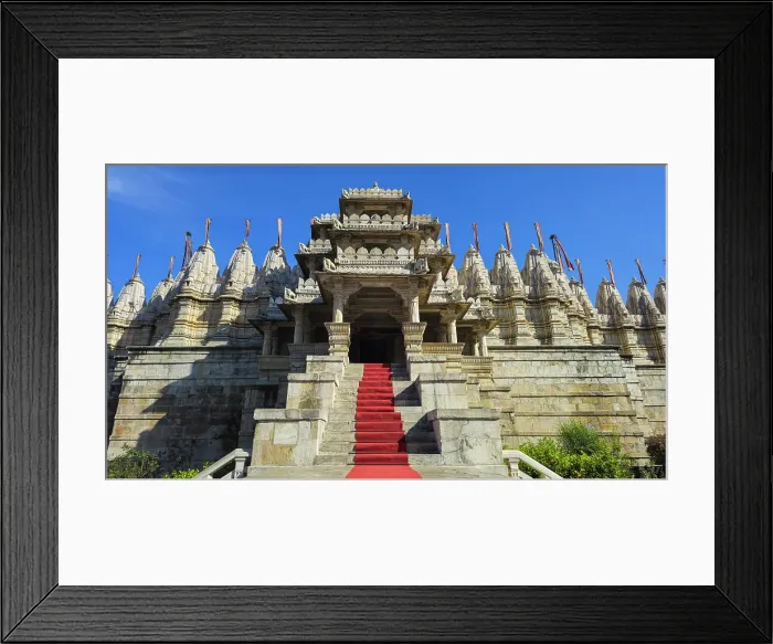 Framed Print : Ranakpur Jain temple (Chaturmukha Dharana Vihara), Ranakpur, Rajasthan, India Framed Print : Ranakpur Jain temple (Chaturmukha Dharana Vihara), Ranakpur, Rajasthan, India