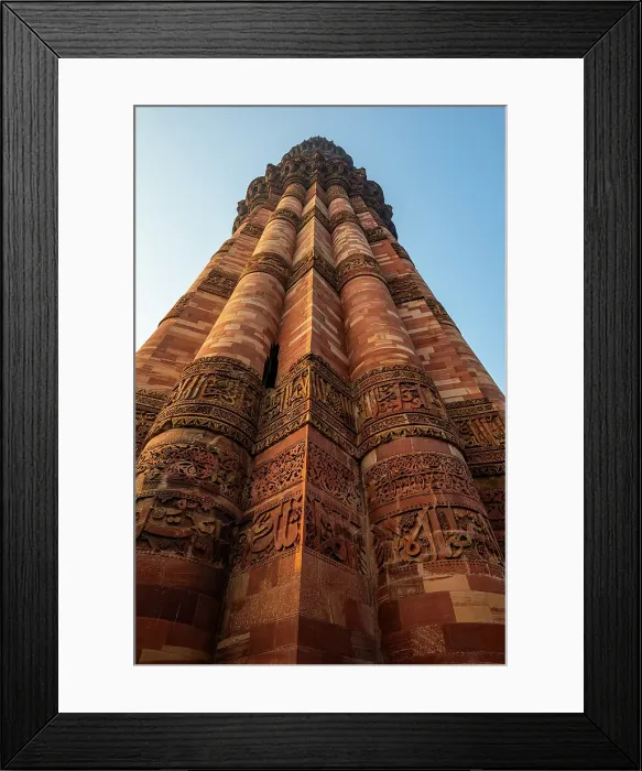 Framed Print : Qutb Minar complex, UNESCO, Delhi, India Framed Print : Qutb Minar complex, UNESCO, Delhi, India