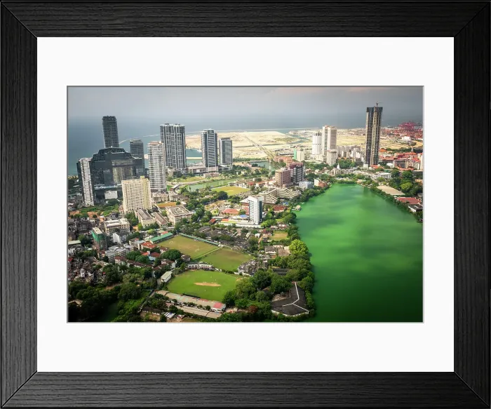 Framed Print : View over Colombo from the Lotus Tower, Colombo, Sri Lanka Framed Print : View over Colombo from the Lotus Tower, Colombo, Sri Lanka