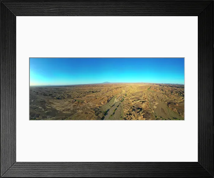 Framed Print : Aerial of the Tousside peak above Trou du Natron, Tibesti Mountains, Chad Framed Print : Aerial of the Tousside peak above Trou du Natron, Tibesti Mountains, Chad