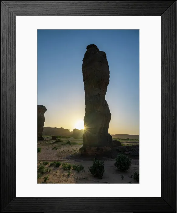 Framed Print : Beautiful rock formations around Zouar, Tibesti Mountains, Chad Framed Print : Beautiful rock formations around Zouar, Tibesti Mountains, Chad