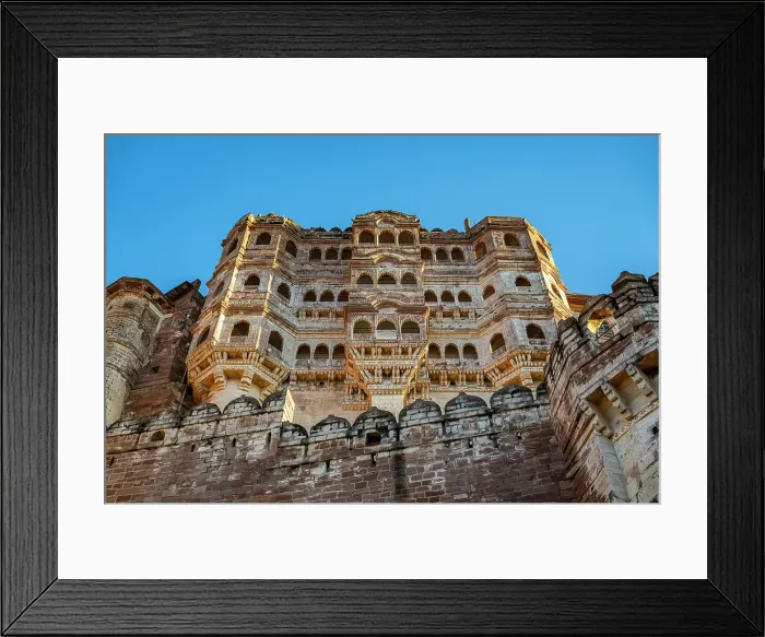 Framed Print : Mehrangarh Fort, Jodhpur, Rajasthan, India Framed Print : Mehrangarh Fort, Jodhpur, Rajasthan, India