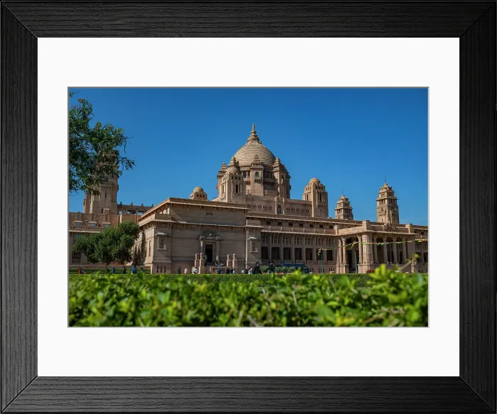Framed Print : Umaid Bhawan Palace, Jodhpur, Rajasthan, India Framed Print : Umaid Bhawan Palace, Jodhpur, Rajasthan, India