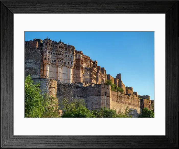 Framed Print : Mehrangarh Fort, Jodhpur, Rajasthan, India Framed Print : Mehrangarh Fort, Jodhpur, Rajasthan, India